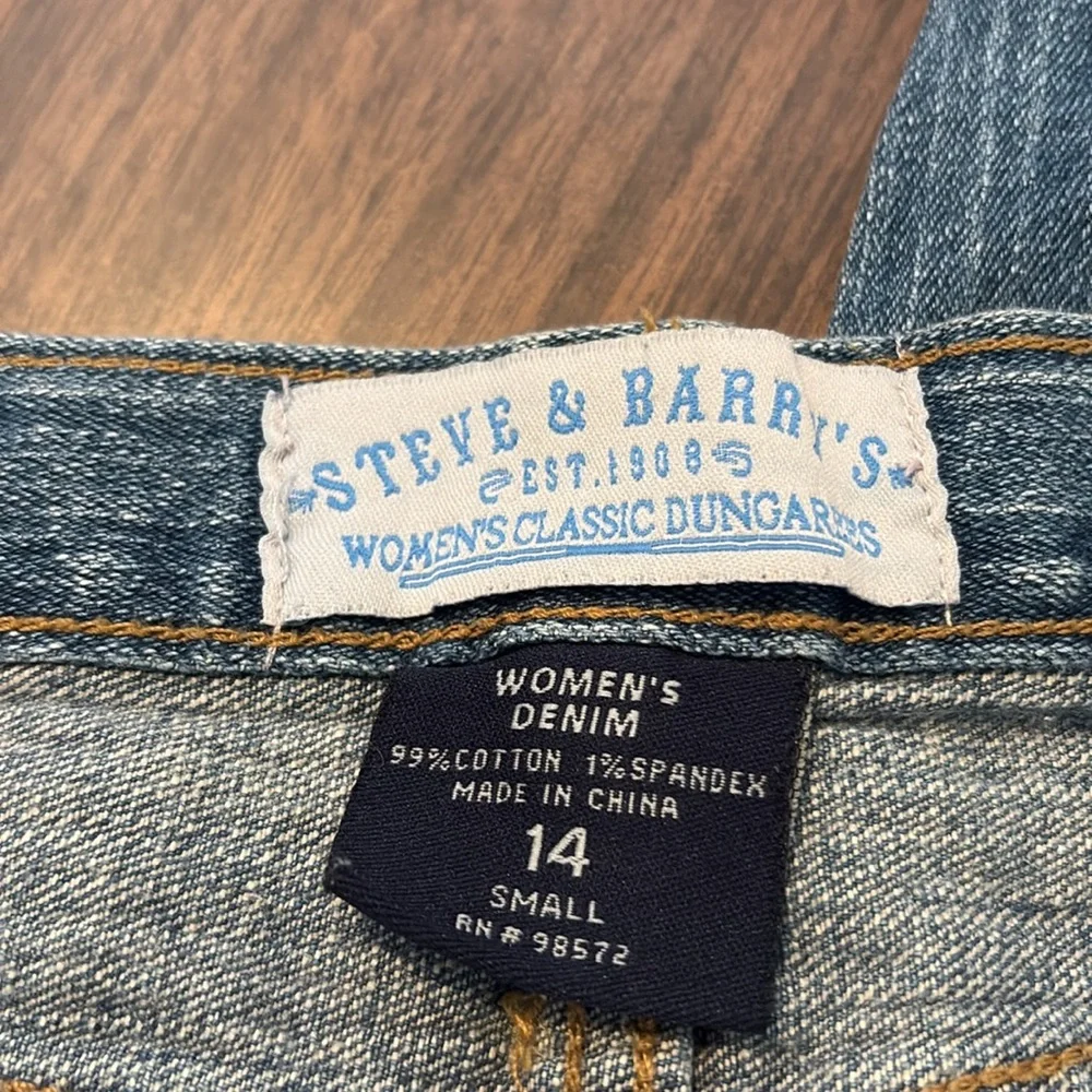 Steve & Barry’s VINTAGE Women’s Classic Dungarees Size 14